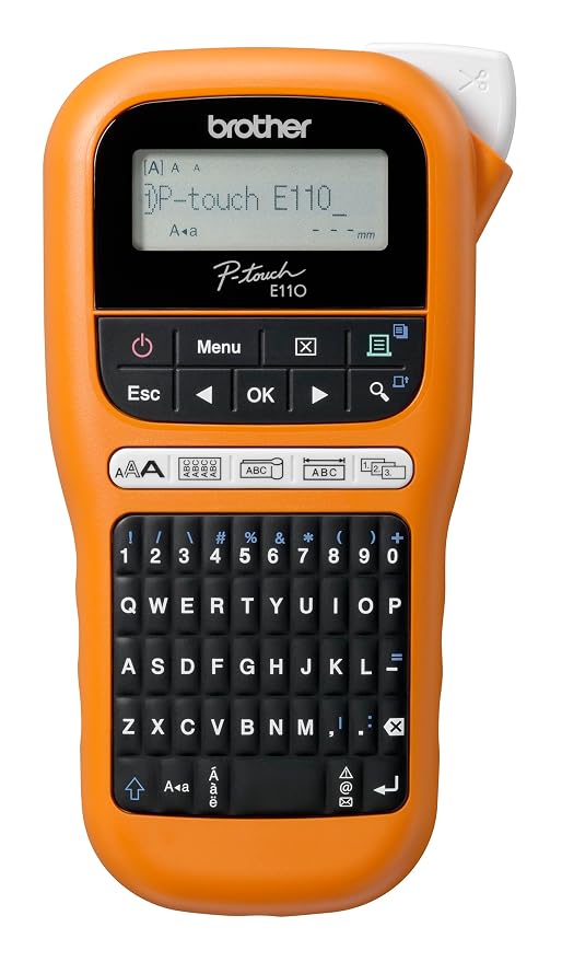 Portable Handheld Label Printer for Electrical and Datacom Installations(PT-E110VP / PT-E310BT)