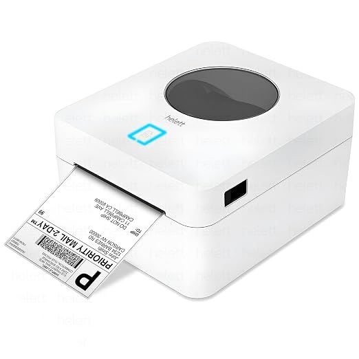 Helett HE480 Wireless(Bluetooth+USB)Thermal Label Printer