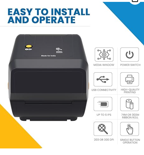 Zebra ZD230TA Direct Thermal