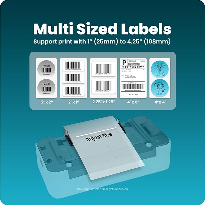 Helett H30C lite Thermal Printer thumbnail Image 3