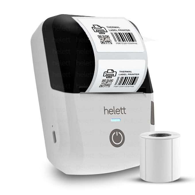 helett® H65C Portable Bluetooth Thermal Label Printer