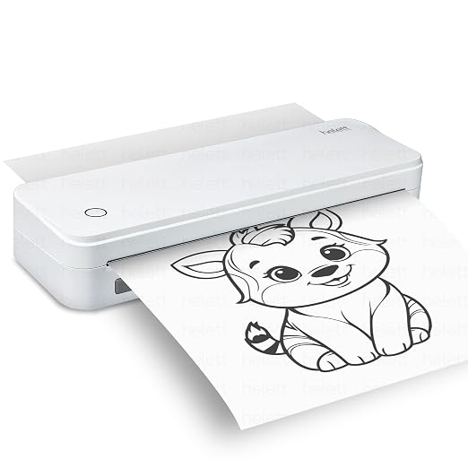 Helett A4L pro Wireless Portable A4 Size Thermal Printer
