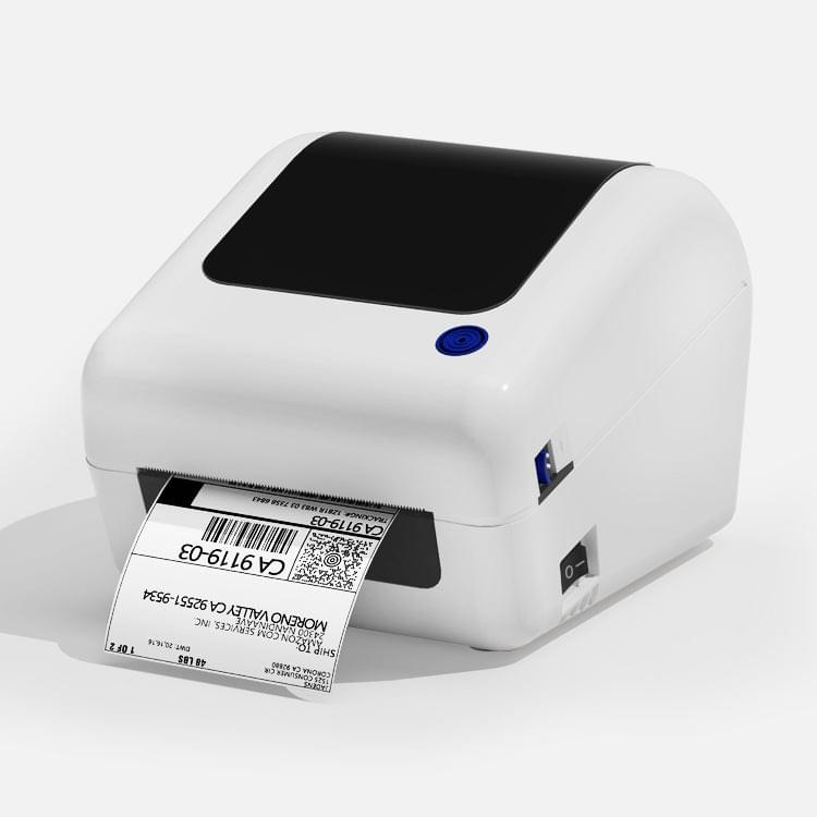 JADENS 168BT Classic White Wireless Shipping Label Printer