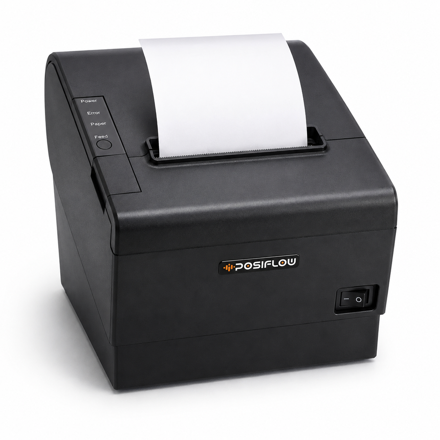 POSIFLOW 710UEWB- 80mm Thermal Receipt Printer with Auto Cutter (USB+WiFi+BLUETOOTH+LAN)